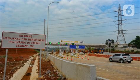 Hore Jalan Tol Serpong Cinere Seksi 2 Pamulang Cinere Mulai Beroperasi