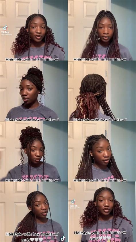 Hairdos For Curly Hair Goddess Braids Hairstyles Cute Box Braids