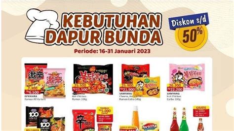 Promo Alfamart Terbaru Hari Ini Rabu 25 Januari 2023 Mie Instant Kopi