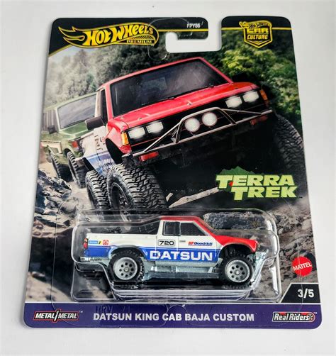 Hot Wheels Car Culture Mix C Terra Trek Of Datsun King Cab Baja Custom Hrv Jtc