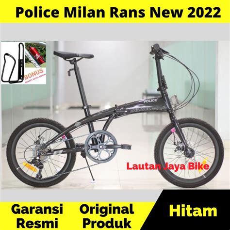 Jual SEPEDA LIPAT 20 ELEMENT POLICE MILAN RANS 2022 Shopee Indonesia