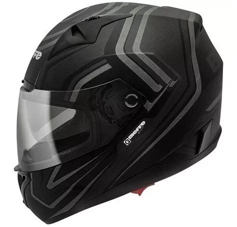 Capacete Bieffe B B Falk Preto Grafite Fosco Culos Mercadolivre