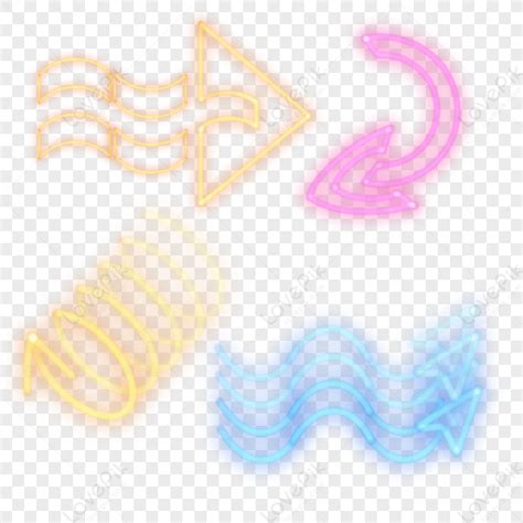 Arrow Shiny Symbol Springneonsocial Mediaglow Free Png And Clipart