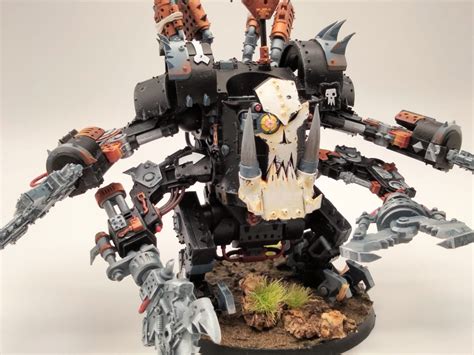 Warhammer 40k Deff Dread With Weapons Etsy