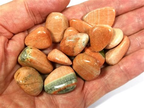 Celestobarite Tumble Stone He Hi She Lo Crystals