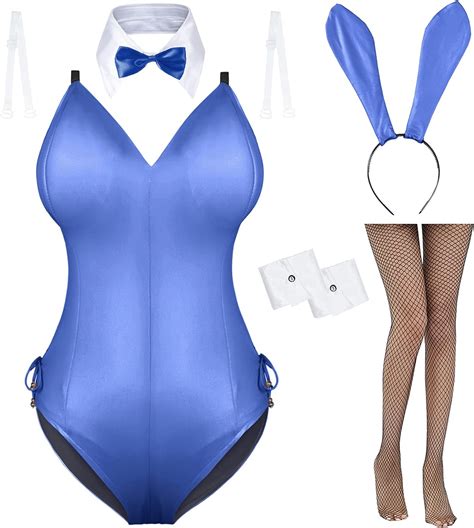 Aimina Womens Bunny Girl Senpai Cosplay Anime Role Costume One Piece