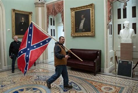 The Confederate Battle Flag Longtime Symbol Of White Insurrection