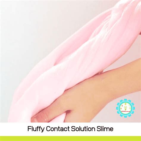 How To Make Fluffy Slime With Contact Solution