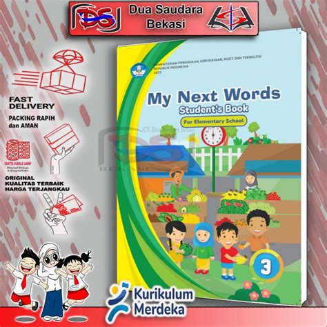 Jual Km Bs B Inggris Kls 3 Sd Mi Kurikulum Merdeka Buku Siswa Bahasa Inggris Kelas 3 Sd