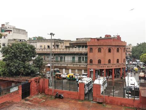 View From The Jama Masjid Old Delhi India Editorial Photo Image Of