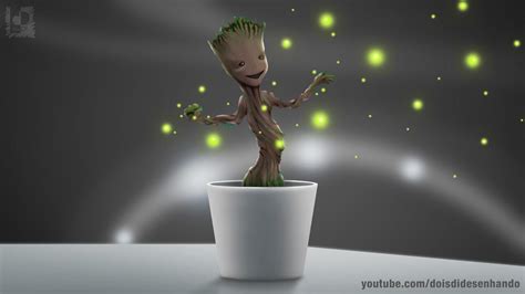 Baby Groot K Wallpapers Wallpaper Cave