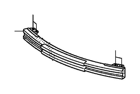 Honda Pilot Beam Fr Bumper Front Body Sza A Zz Norm