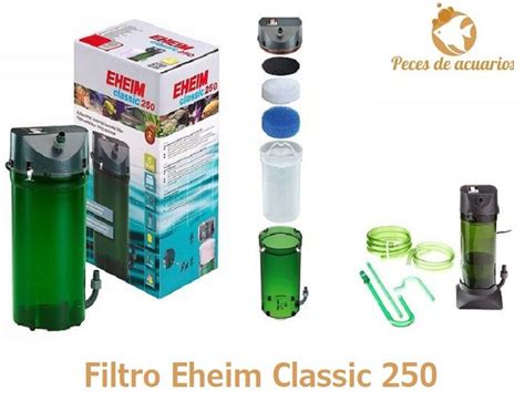 EHEIM CLASSIC 250 Filtro Externo EHEIM 2213 Para Acuario