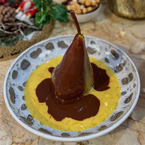 Poire Belle H L Ne Au Gianduja De Cyril Lignac