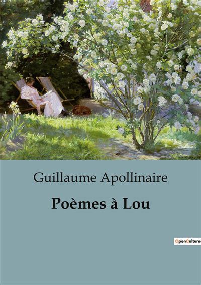 Po Mes Lou Broch Guillaume Apollinaire Achat Livre Fnac