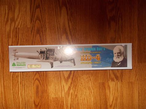 Alexander Graham Bell S Hd Hydrofoil Craft Static Model Kit Trillium