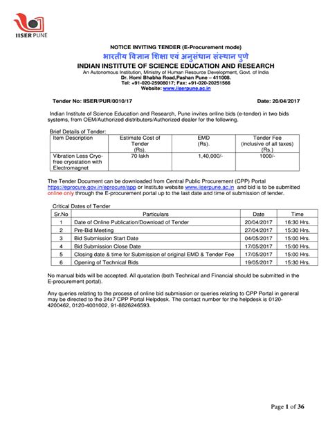 Fillable Online Notice Inviting Tender For Procurement Of Nas Storage