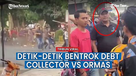 Gara Gara Debt Collector Tarik Mobil Ormas Bentrok Hingga Satu Orang