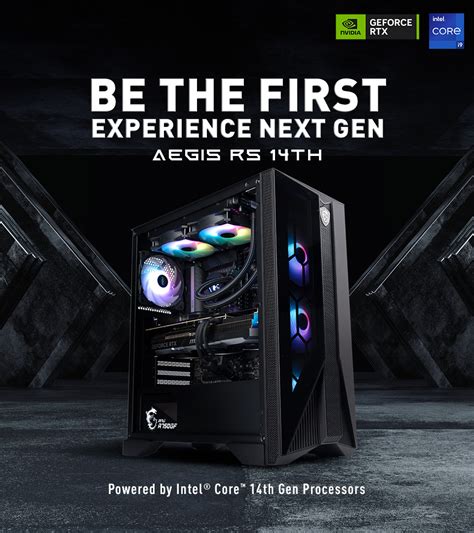 Aegis Rs 14th Gaming Pc Intel 14th Gen Desktops