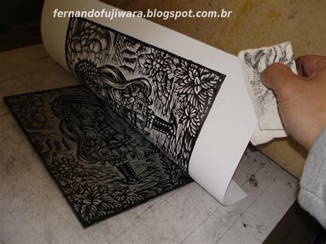 Fernando Fujiwara Pintura Desenho Gravura Matriz De Gravura Em