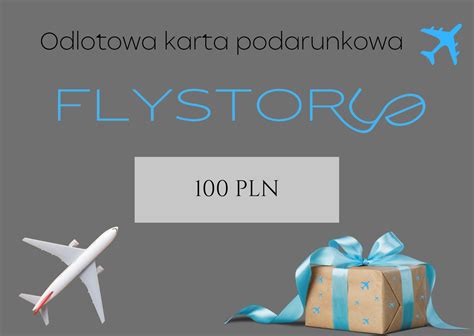 Odlotowa Karta Podarunkowa Pln Pln Produkty Flystory Eu