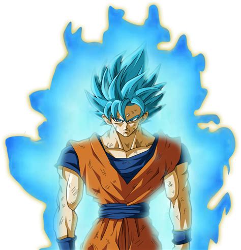 Super Saiyan Blue Aura Png Goku Ssj Blue Aura Clipart Large Size Png Image Pikpng