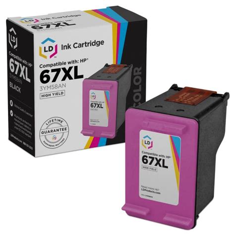 Hp 67xl Tri Color Ink Cartridge Replacement Priced Less 4inkjets