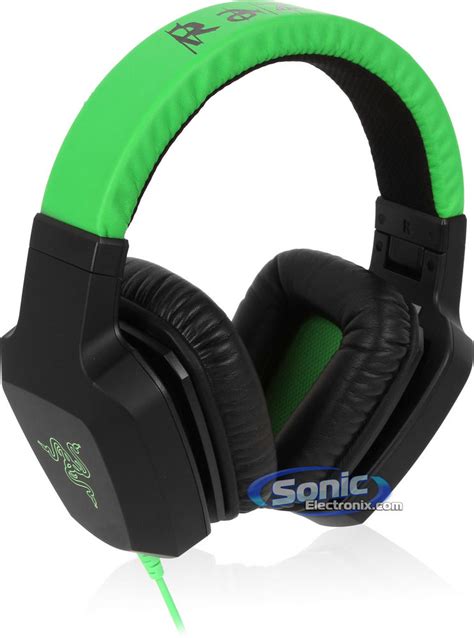 Razer Electra Over-Ear Music/PC Headset Stereo Headphones (Green)