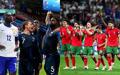 Francia y Portugal se enfrentarán en cuartos de final en la Eurocopa