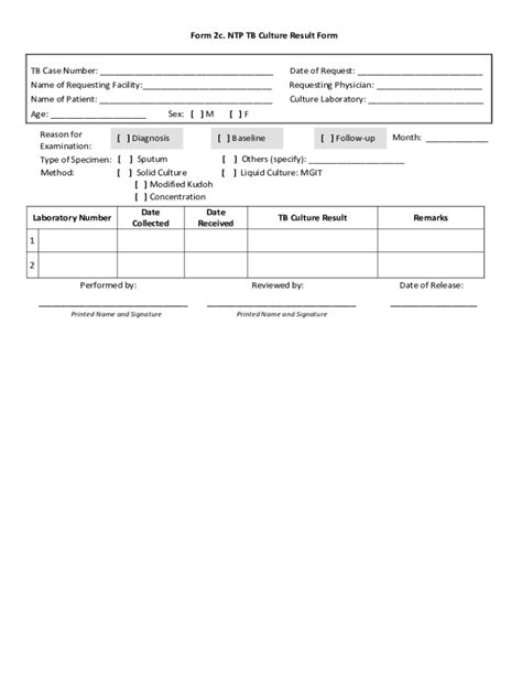 Fillable Online Tb Case Number Date Of Request Age Sex Diagnosis Fax Email Print Pdffiller