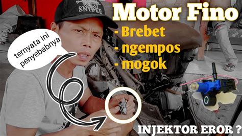 Cara Mudah Mengatasi Injektor Motor Bermasalah Yamaha Fino Brebet