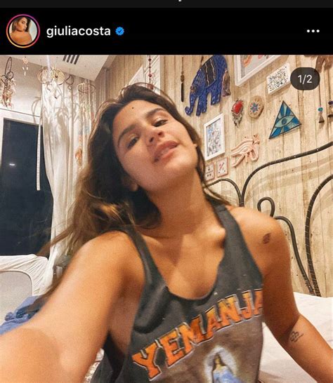 Giulia Costa D Basta Se Declara Filha De Bonner E Text O Acaba