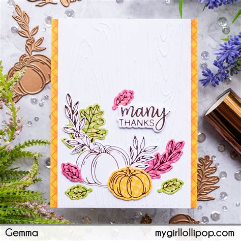 Spellbinders October Glimmer Hot Foil Kit Mygirllollipop