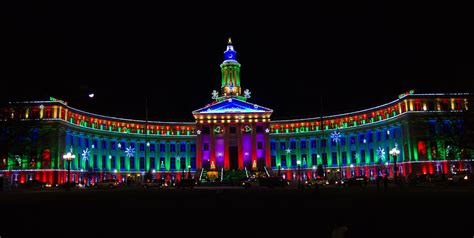 Denver Civic Center at Christmas Photograph by Joe Wicks | Fine Art America