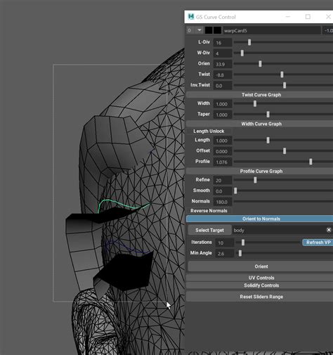 Orient To Normals Gs Curvetools V Documentation