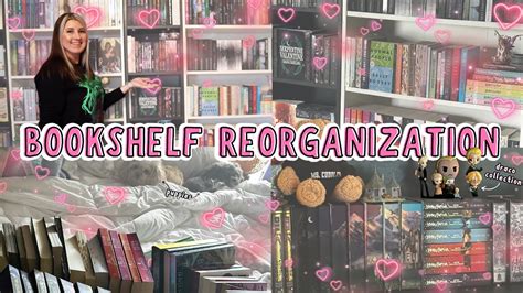 Satisfying Bookshelf Reorganization Bookshelf Asmr Organizing My