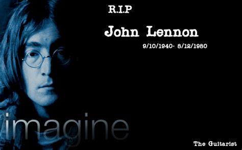 Rip John Lennon 09101940 12081980 Gaslighting Music People