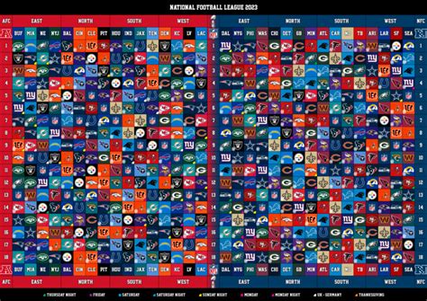 2023 Nfl Regular Season Schedule