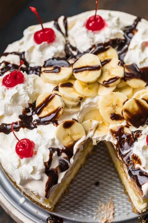 Banana Split Dessert No Bake Recipe The Cookie Rookie