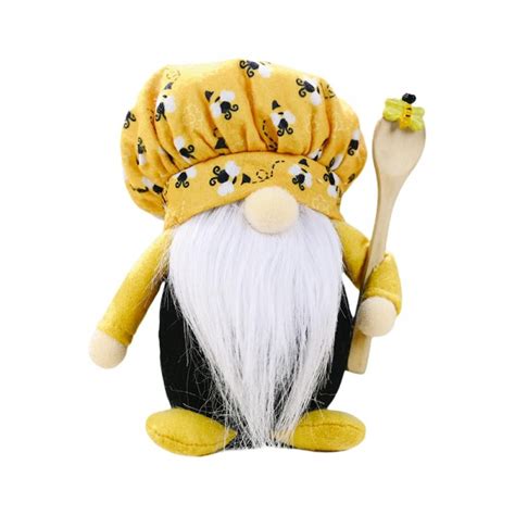 Bumble Bee Gnome Dwarf Swedish Figurines Bee Elf Home Decor Bee Party