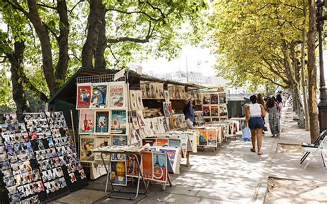 Paris Jeux Olympiques Les Bouquinistes Des Quais De Seine Ne