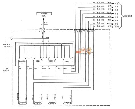 Shanghai GM BUICK(LaCROSSE) saloon car motor-driven seat circuit ...