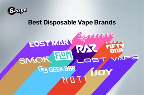 [2024 Compiled] Best Disposable Vape Brands You Can Rely On Eightvape