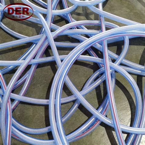 High Quality Flexible Fibre Reinforced PVC Blue Garden Water Hose