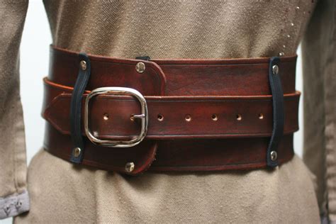 Warrior Leather Kidney Belt Leather Leather Armor Leather Belts