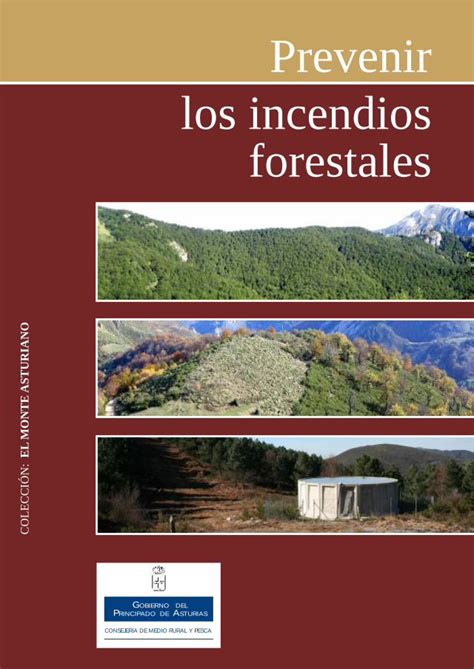 PDF Prevenir los incendios forestales asturias es Índice PRÓLOGO