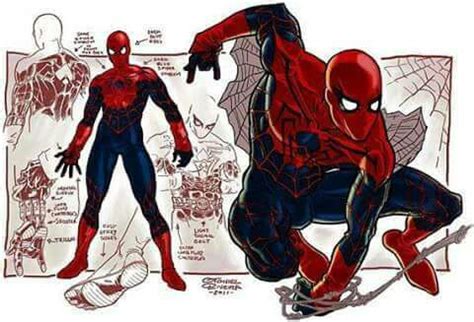 Trajes alternativos de Spider Man fans arts 4 Cómics Amino