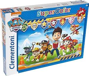 Clementoni Paw Patrol Supercolor Puzzle Pezzi Amazon Pl