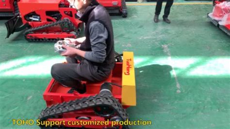 Tracked Chassis Robot Enhanced Tractor Rubber Tracked Robot Tank Chassis Tracked Robot Vehicle