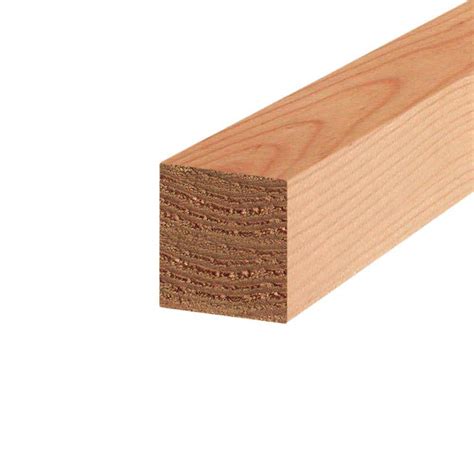 4 In X 4 In X 10 Ft Rough Green Western Red Cedar Lumber 937973 The Home Depot